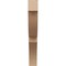 Ekena Millwork 3-inch W x 16-inch D x 22-inch H Valencia Rough Cedar Woodgrain TimberThane Knee Brace, Primed BRCUR03X16X22VALRCPR - alternate 5